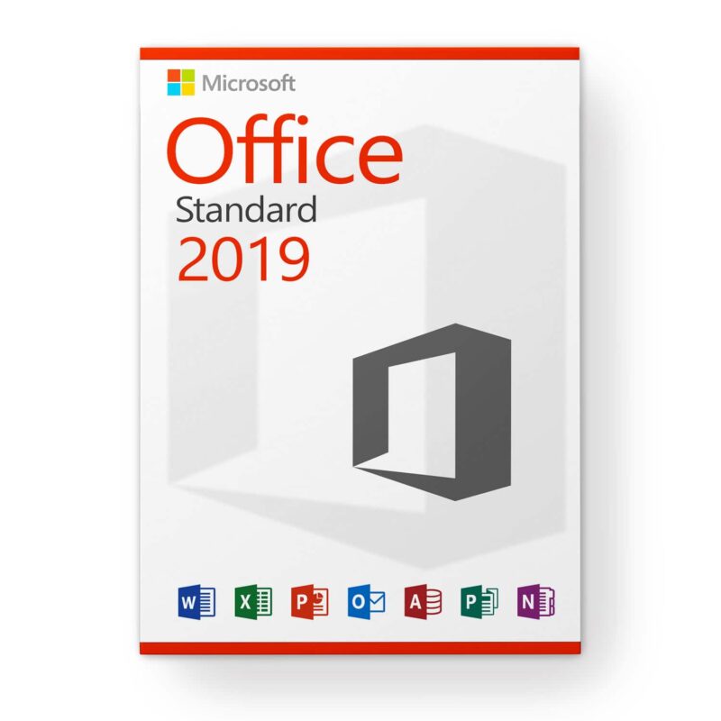 Microsoft Office 2019 Standard Lizenz für 3 PC