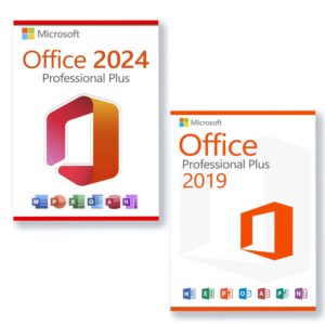 Microsoft Office 2024 Professional Plus + Microsoft Office 2019 Professional Plus für 3 PC