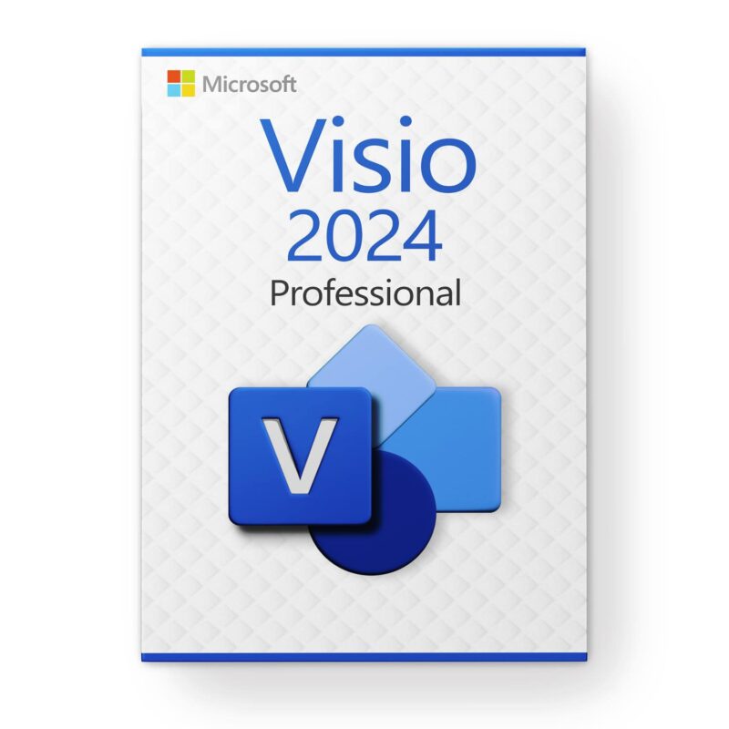 Microsoft Visio 2024 Professional Lizenz für 3 PC