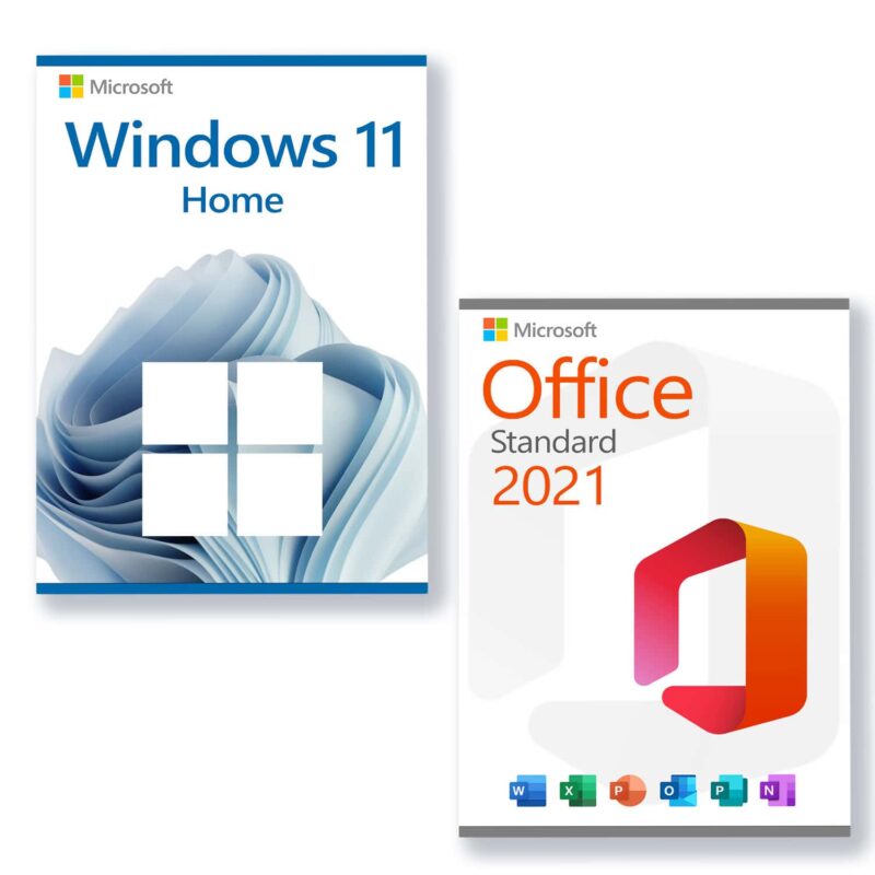 Vorteilspaket Microsoft Windows 11 Home & Microsoft Office 2021 Standard